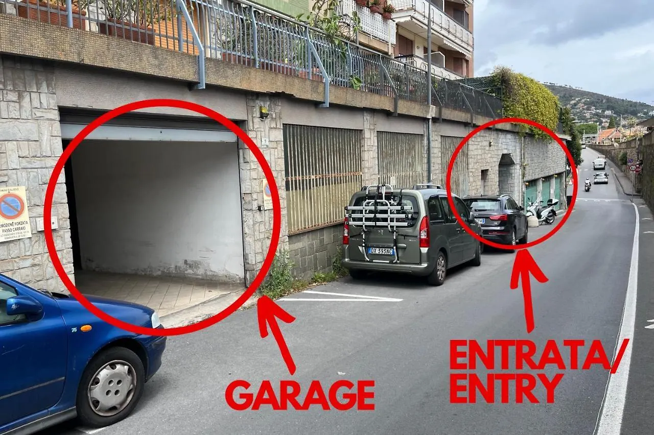 Private Garage, 300M From Sea In Alassio Centre